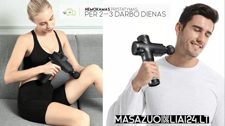 SPORTINIO MASAŽO PISTOLETAS ,,ALPHA PRO" - Image 8