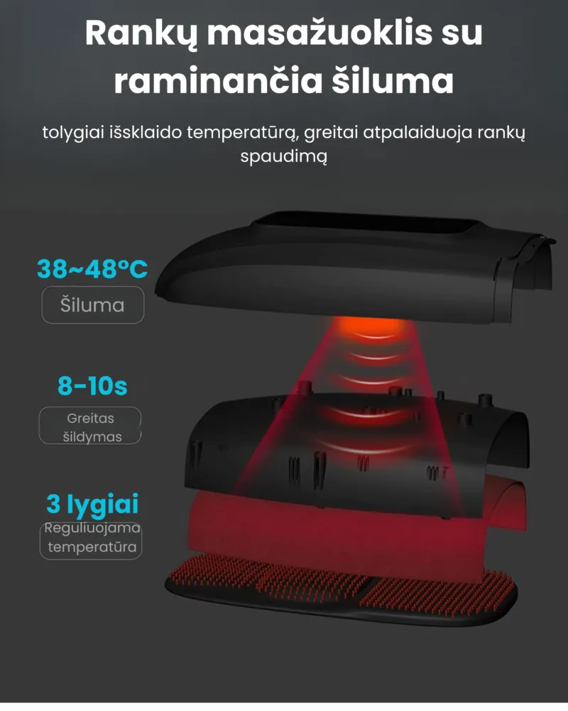Vakuuminis rankų masažuoklis ,,Herkus Pro" - Image 4